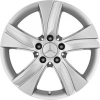Литые диски Mercedes-Benz wheels A21240119029709 (silver) 8.5x17 5x112 ET 48 Dia 66.6