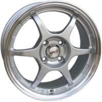 Литые диски RS Wheels 638J (silver) 6.5x15 4x100 ET 38 Dia 73.1